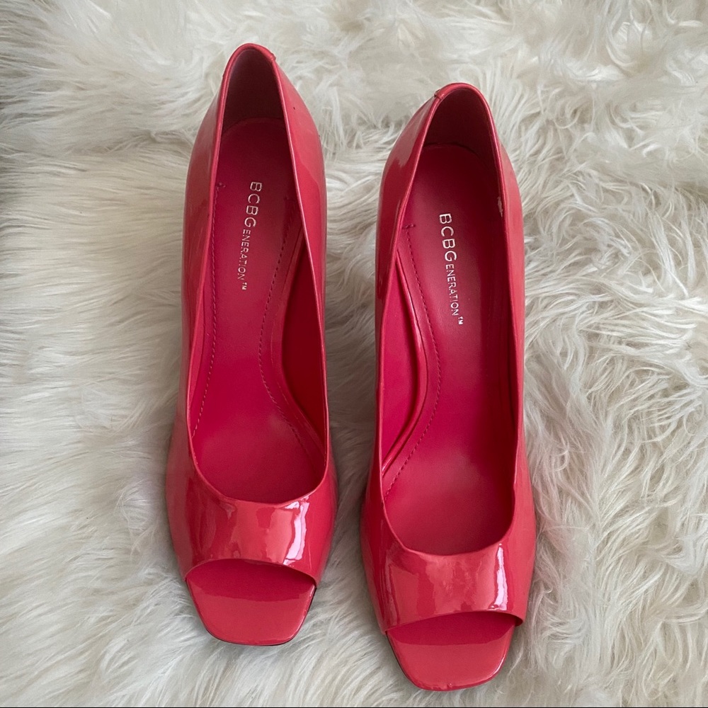 BCBGeneration Peep-Toe Pump